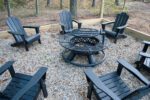 Fire pit area