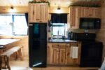 Kitchen in cabin