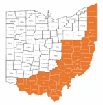 Shaded area represents Ohio's 32 Appalachian Counties, including Hocking Shaded area represents Ohio's 32 Appalachian Counties, including Hocking